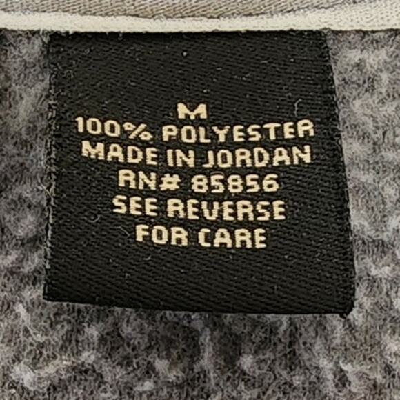 Gander Mountain Grey 2 tone Fleece Jacket with adjustable waist Women's size Med - Picture 9 of 11